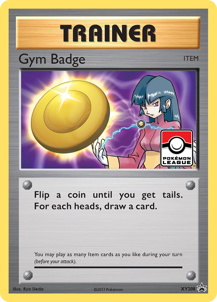 Gym Badge (XY208) (Sabrina) [XY: Black Star Promos] | Deep Dive Games St. Marys