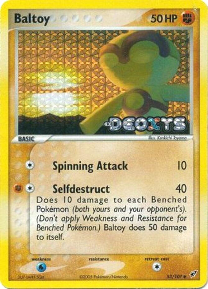 Baltoy (53/107) (Stamped) [EX: Deoxys] | Deep Dive Games St. Marys