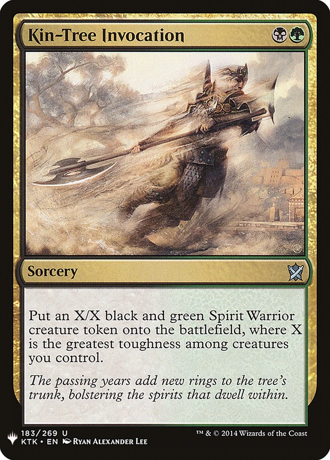 Kin-Tree Invocation [Mystery Booster] | Deep Dive Games St. Marys