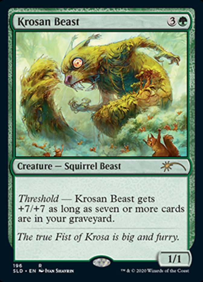 Krosan Beast [Secret Lair Drop Series] | Deep Dive Games St. Marys