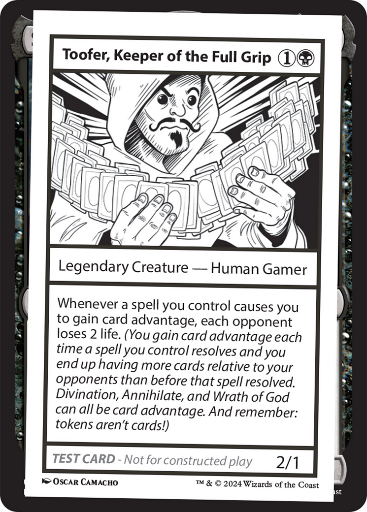 Toofer, Keeper of the Full Grip [Mystery Booster 2 Playtest Cards] | Deep Dive Games St. Marys