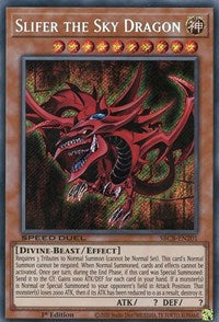 Slifer the Sky Dragon [SBCB-EN201] Secret Rare | Deep Dive Games St. Marys