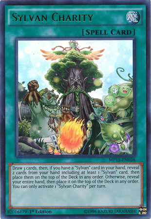 Sylvan Charity [MP15-EN036] Ultra Rare | Deep Dive Games St. Marys