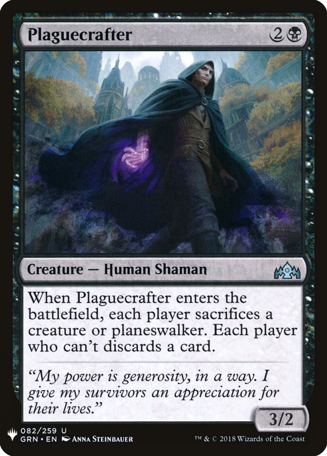 Plaguecrafter [Mystery Booster] | Deep Dive Games St. Marys