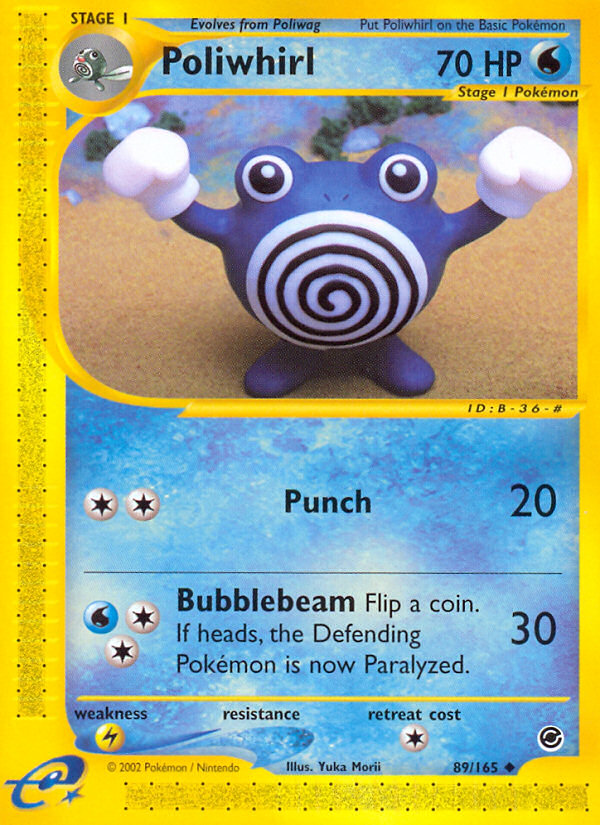 Poliwhirl (89/165) [Expedition: Base Set] | Deep Dive Games St. Marys