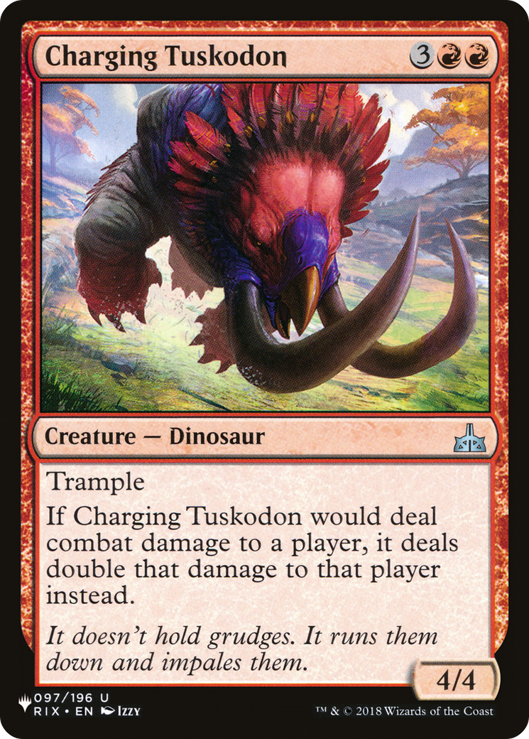 Charging Tuskodon [The List] | Deep Dive Games St. Marys