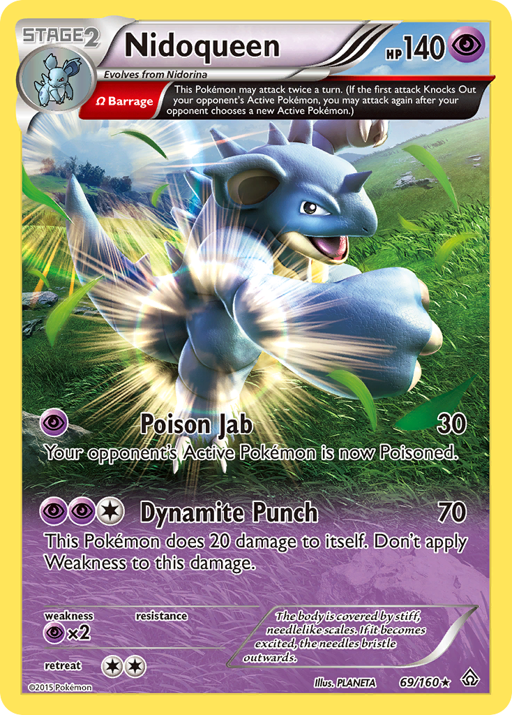 Nidoqueen (69/160) [XY: Primal Clash] | Deep Dive Games St. Marys