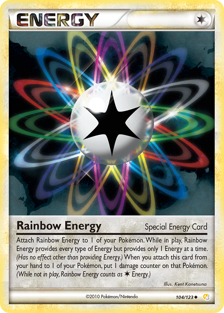 Rainbow Energy (104/123) [HeartGold & SoulSilver: Base Set] | Deep Dive Games St. Marys