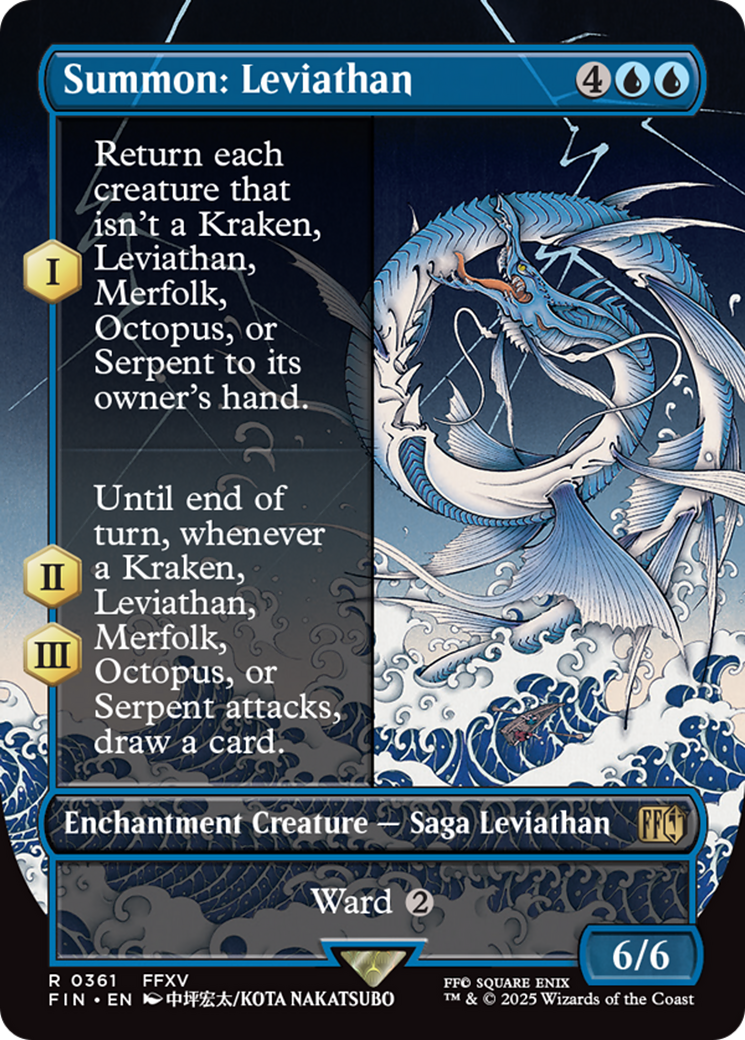 Summon: Leviathan (Borderless) [FINAL FANTASY] | Deep Dive Games St. Marys