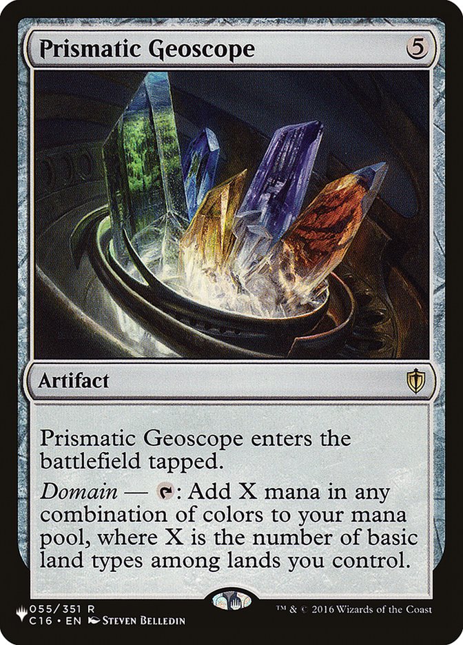 Prismatic Geoscope [The List] | Deep Dive Games St. Marys