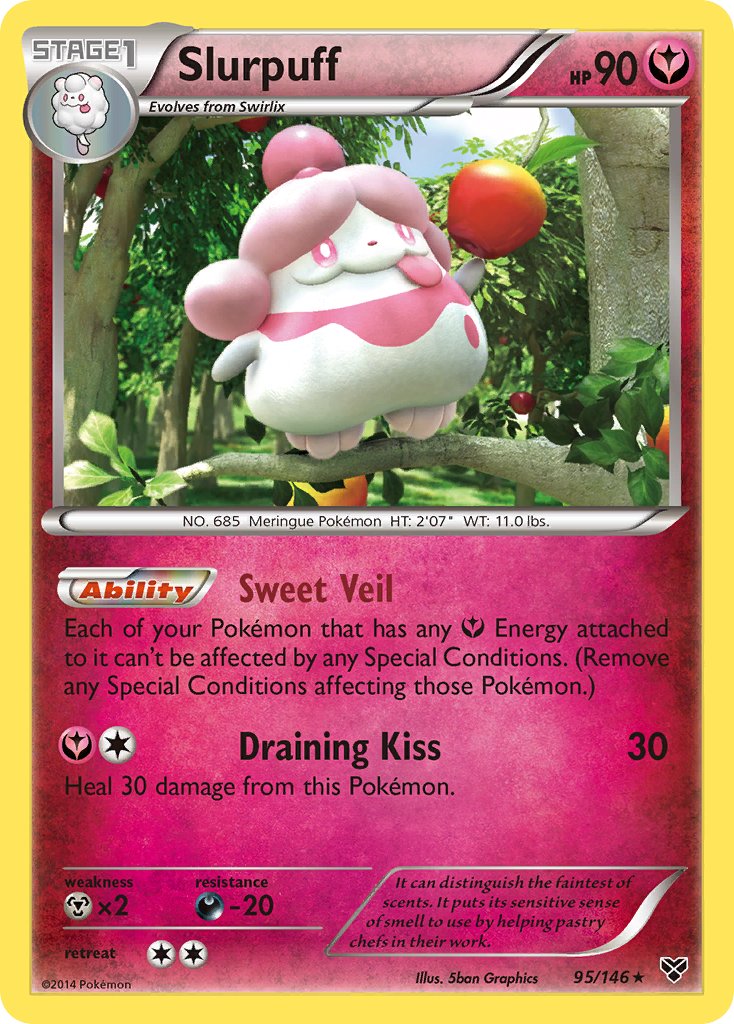 Slurpuff (95/146) (Theme Deck Exclusive) [XY: Base Set] | Deep Dive Games St. Marys