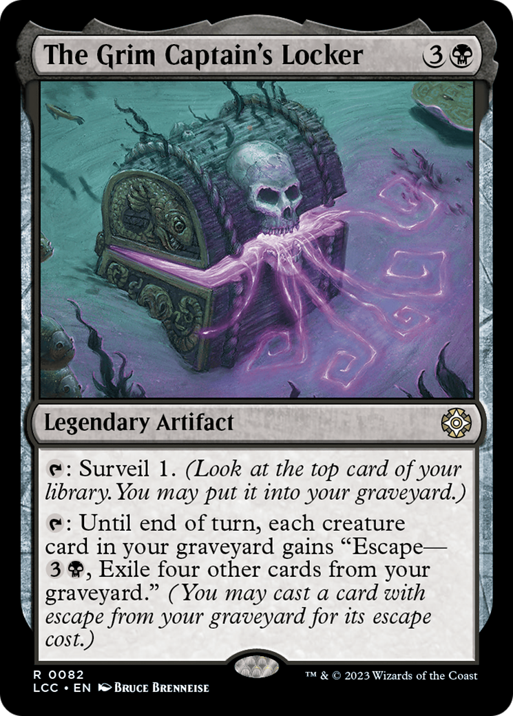 The Grim Captain's Locker [The Lost Caverns of Ixalan Commander] | Deep Dive Games St. Marys