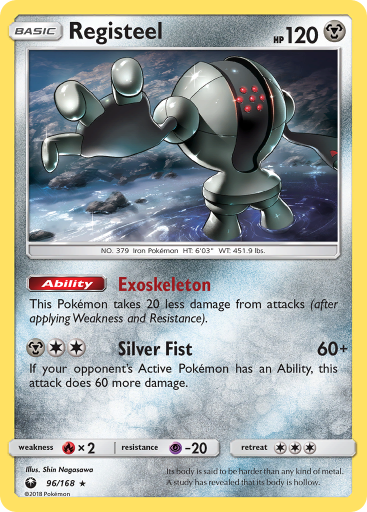 Registeel (96/168) [Sun & Moon: Celestial Storm] | Deep Dive Games St. Marys