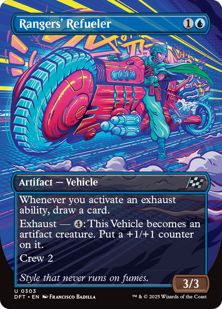 Rangers' Refueler (Borderless) [Aetherdrift] | Deep Dive Games St. Marys