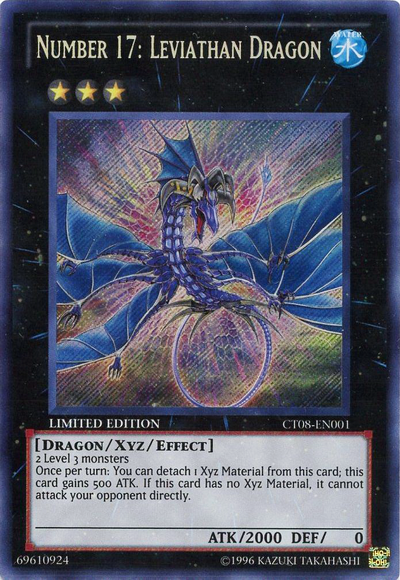 Number 17: Leviathan Dragon [CT08-EN001] Secret Rare | Deep Dive Games St. Marys