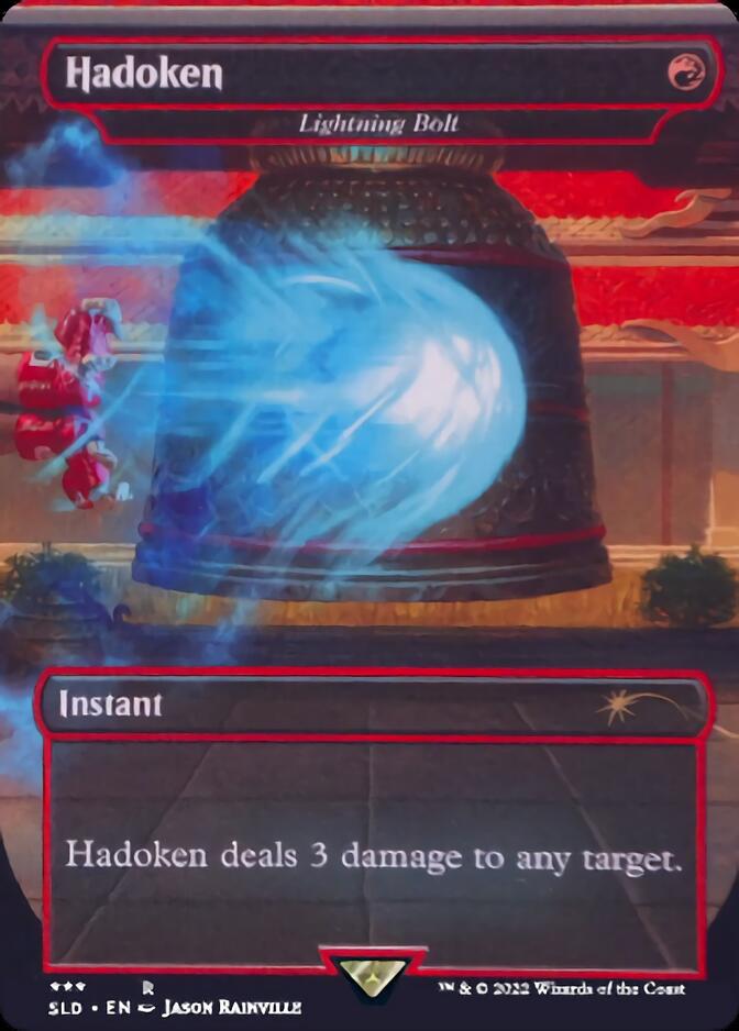 Lightning Bolt - Hadoken [Secret Lair Drop Series] | Deep Dive Games St. Marys