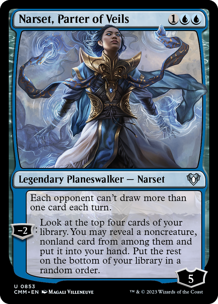 Narset, Parter of Veils [Commander Masters] | Deep Dive Games St. Marys