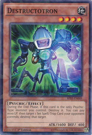 Destructotron [BP03-EN049] Shatterfoil Rare | Deep Dive Games St. Marys