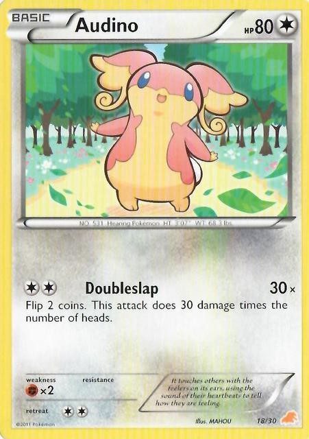 Audino (18/30) [Black & White: Trainer Kit - Excadrill] | Deep Dive Games St. Marys