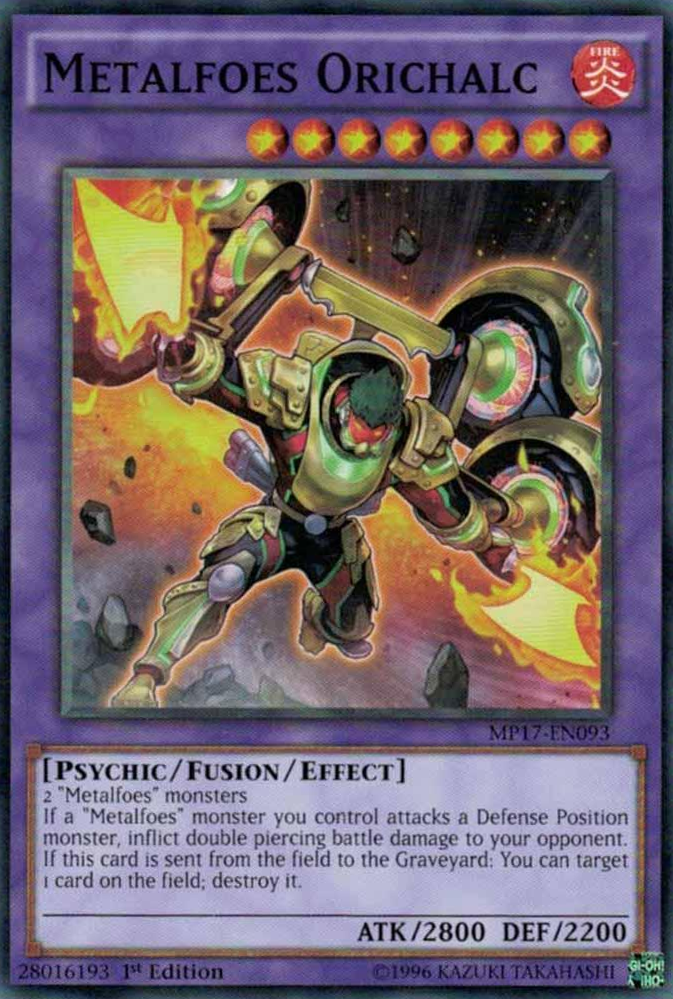 Metalfoes Orichalc [MP17-EN093] Common | Deep Dive Games St. Marys