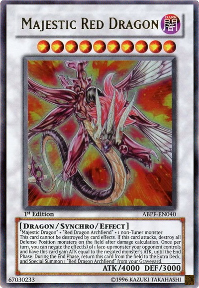 Majestic Red Dragon [ABPF-EN040] Ultra Rare | Deep Dive Games St. Marys