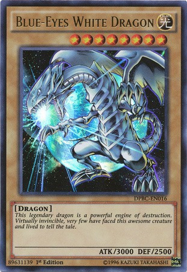 Blue-Eyes White Dragon [DPBC-EN016] Ultra Rare | Deep Dive Games St. Marys