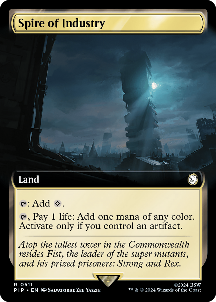 Spire of Industry (Extended Art) [Fallout] | Deep Dive Games St. Marys