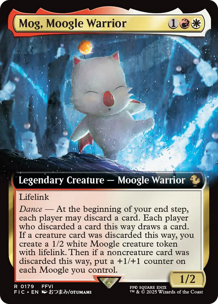 Mog, Moogle Warrior (Extended Art) [FINAL FANTASY Commander] | Deep Dive Games St. Marys