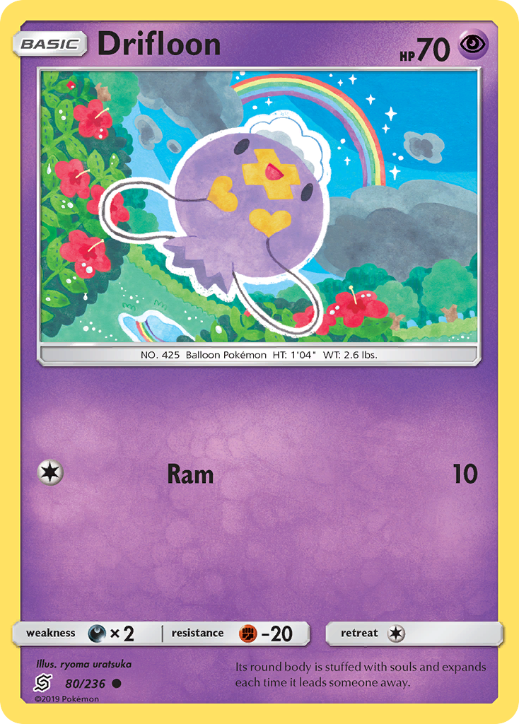 Drifloon (80/236) [Sun & Moon: Unified Minds] | Deep Dive Games St. Marys