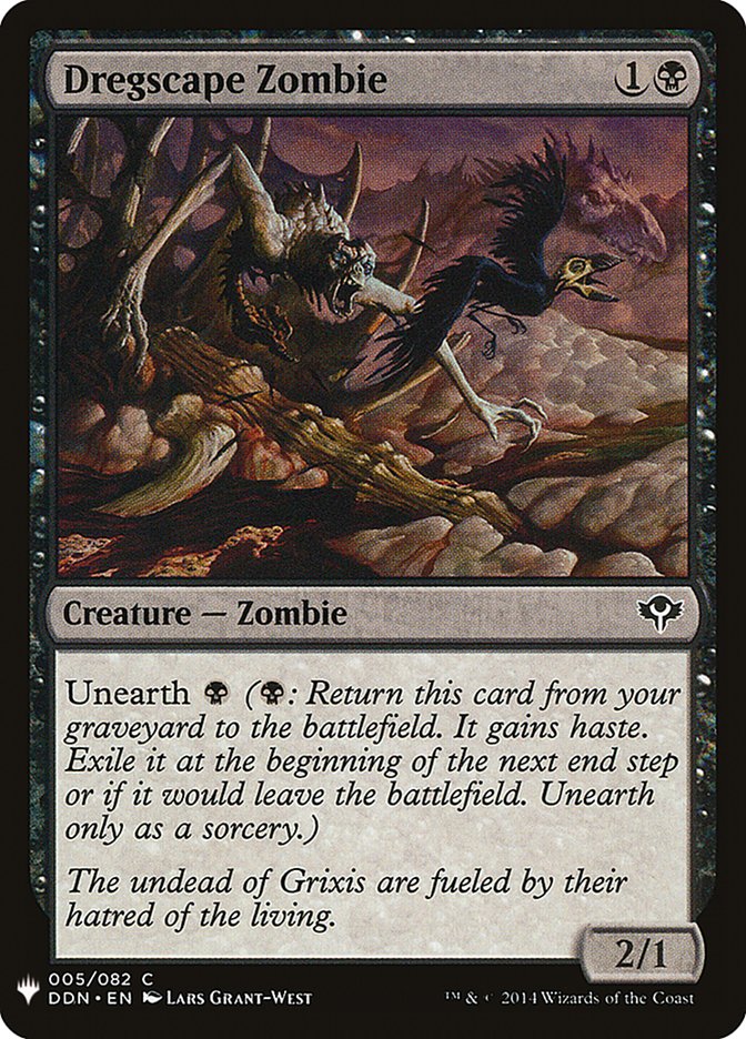 Dregscape Zombie [Mystery Booster] | Deep Dive Games St. Marys