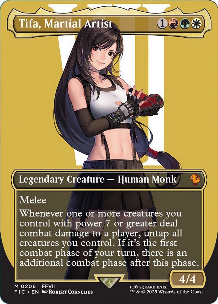 Tifa, Martial Artist (Borderless) [FINAL FANTASY Commander] | Deep Dive Games St. Marys