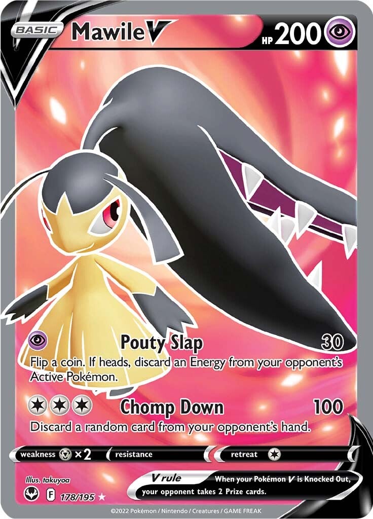 Mawile V (178/195) [Sword & Shield: Silver Tempest] | Deep Dive Games St. Marys