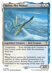 Yorion, Sky Nomad (White Border) [Mystery Booster 2] | Deep Dive Games St. Marys