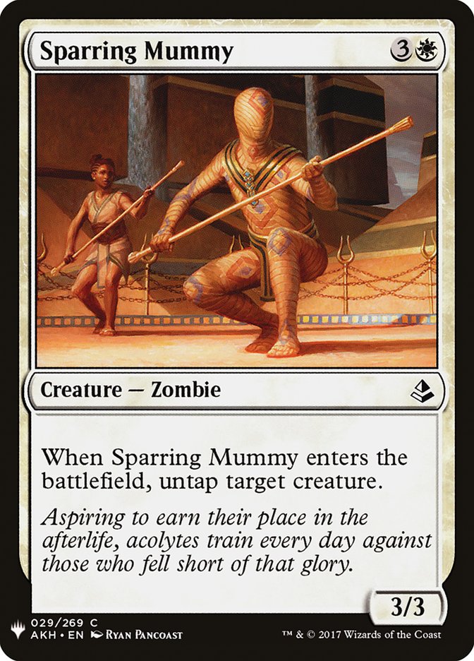Sparring Mummy [Mystery Booster] | Deep Dive Games St. Marys