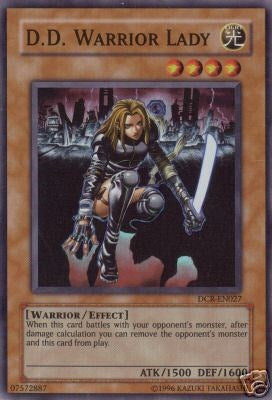 D.D. Warrior Lady [DCR-EN027] Super Rare | Deep Dive Games St. Marys