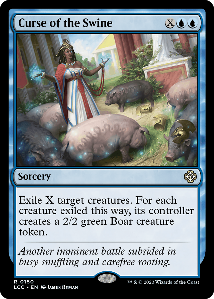 Curse of the Swine [The Lost Caverns of Ixalan Commander] | Deep Dive Games St. Marys