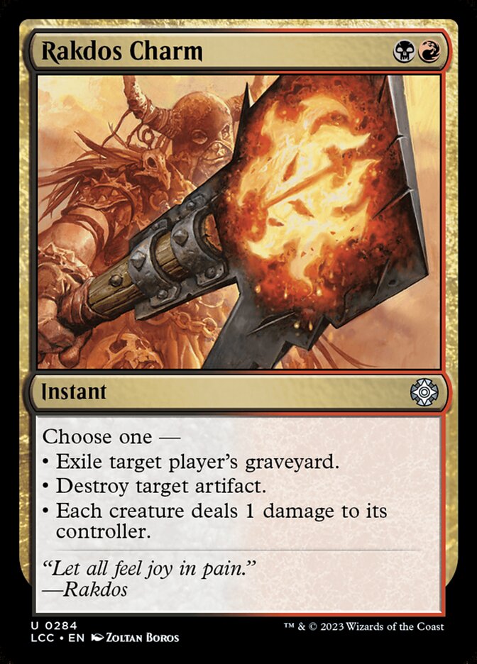 Rakdos Charm [The Lost Caverns of Ixalan Commander] | Deep Dive Games St. Marys