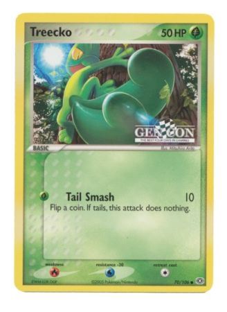 Treecko (70/106) (Gen Con The Best Four Days in Gaming Promo) [EX: Emerald] | Deep Dive Games St. Marys