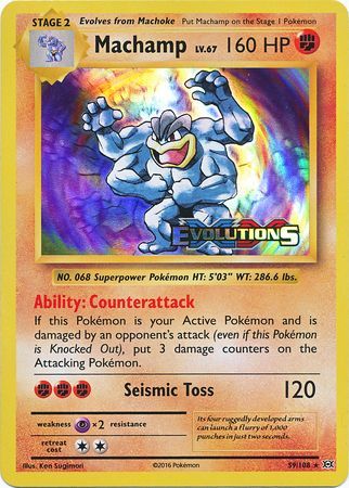 Machamp (59/108) (XY Evolutions Prerelease) [XY: Black Star Promos] | Deep Dive Games St. Marys