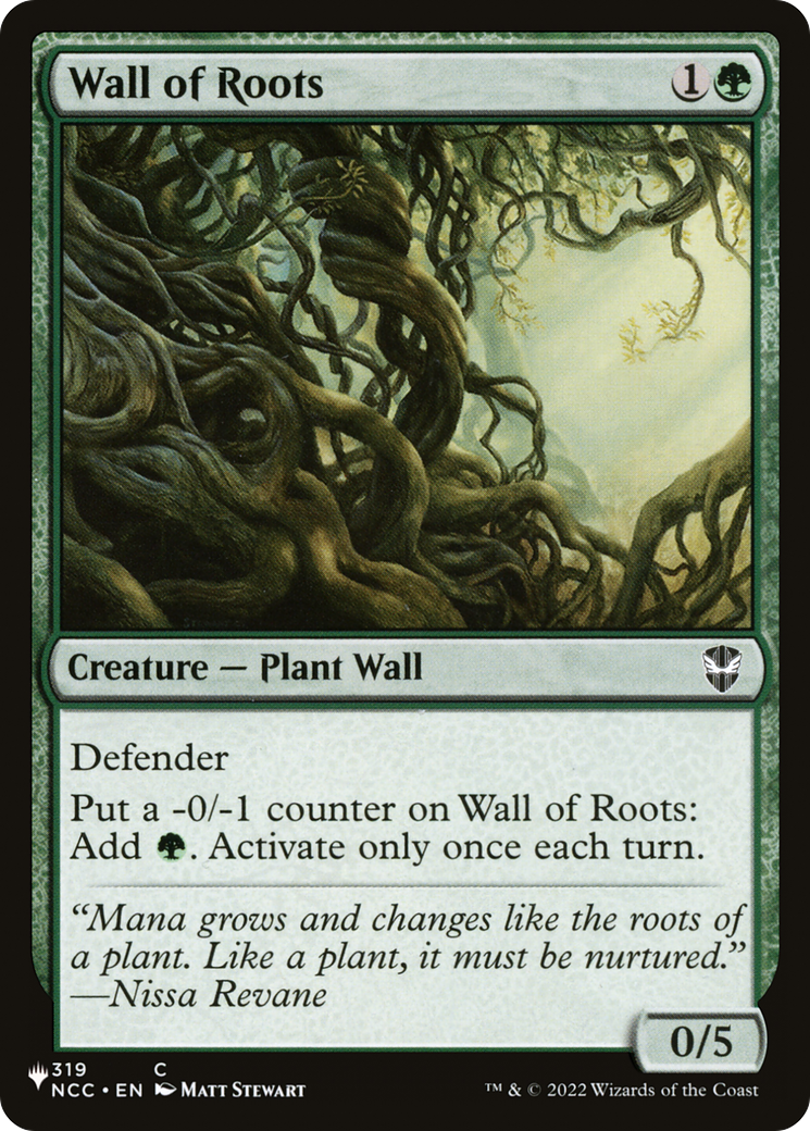 Wall of Roots [The List] | Deep Dive Games St. Marys