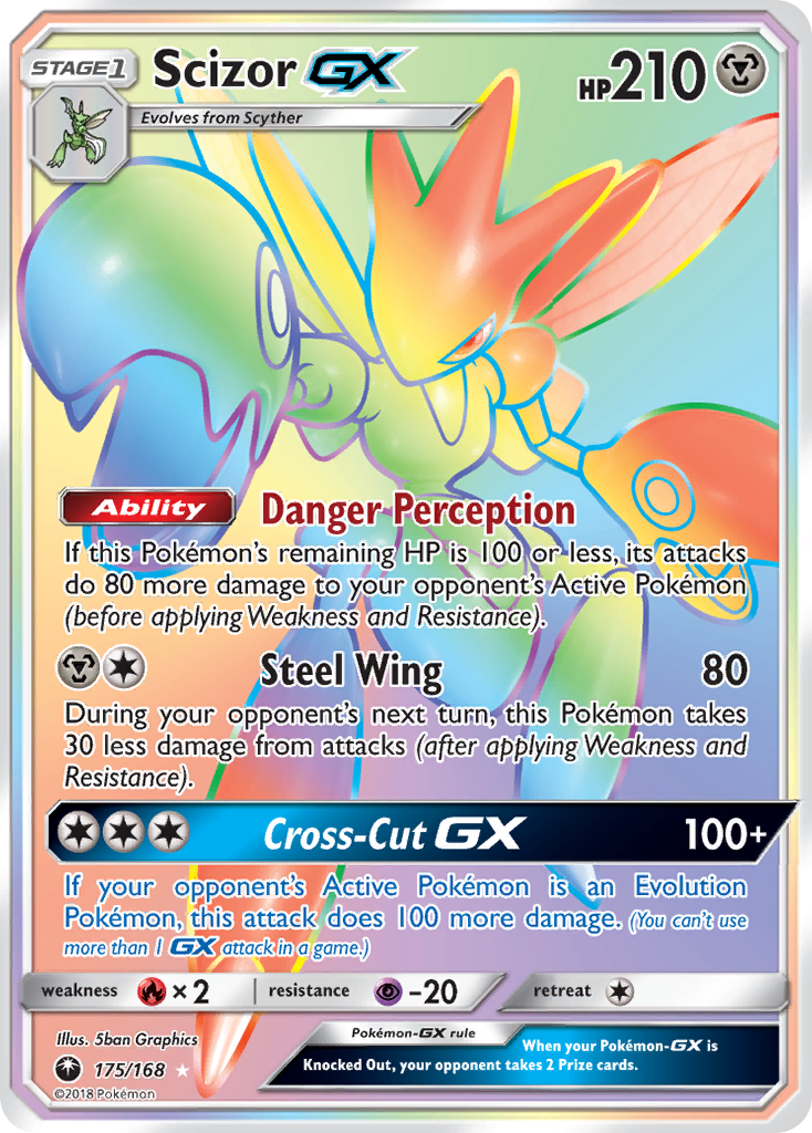 Scizor GX (175/168) [Sun & Moon: Celestial Storm] | Deep Dive Games St. Marys