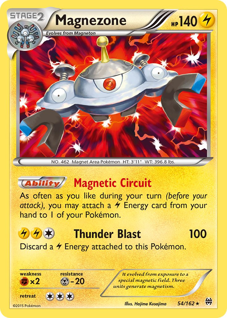 Magnezone (54/162) (Theme Deck Exclusive) [XY: BREAKthrough] | Deep Dive Games St. Marys