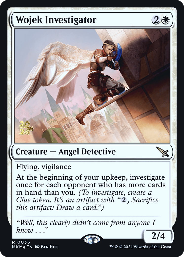 Wojek Investigator [Murders at Karlov Manor Prerelease Promos] | Deep Dive Games St. Marys