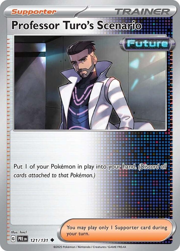 Professor Turo's Scenario (121/131) [Scarlet & Violet: Prismatic Evolutions] | Deep Dive Games St. Marys