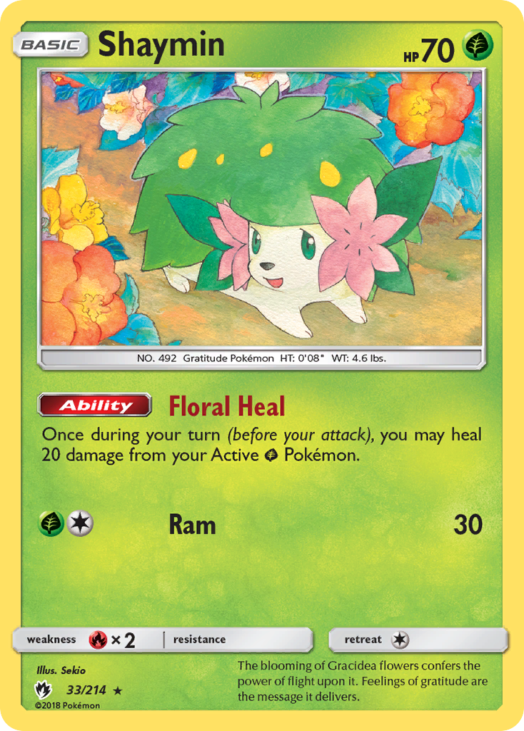 Shaymin (33/214) [Sun & Moon: Lost Thunder] | Deep Dive Games St. Marys