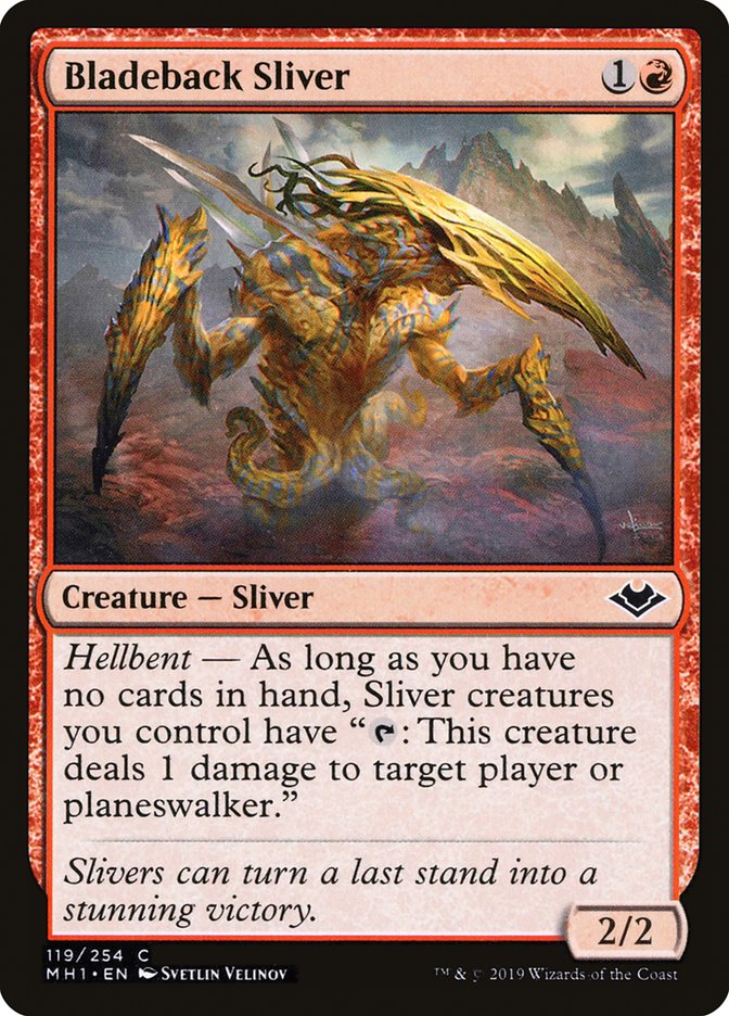 Bladeback Sliver [Modern Horizons] | Deep Dive Games St. Marys