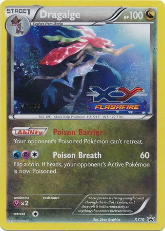 Dragalge (XY10) (Staff) [XY: Black Star Promos] | Deep Dive Games St. Marys