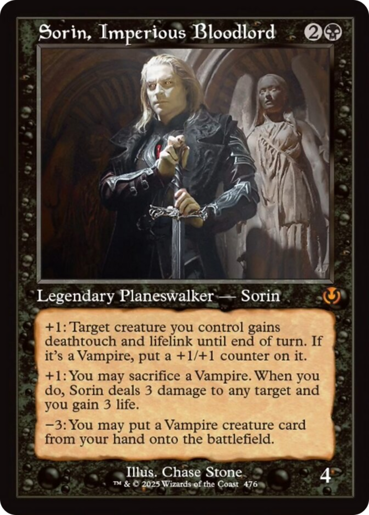 Sorin, Imperious Bloodlord (Retro Frame) [Innistrad Remastered] | Deep Dive Games St. Marys