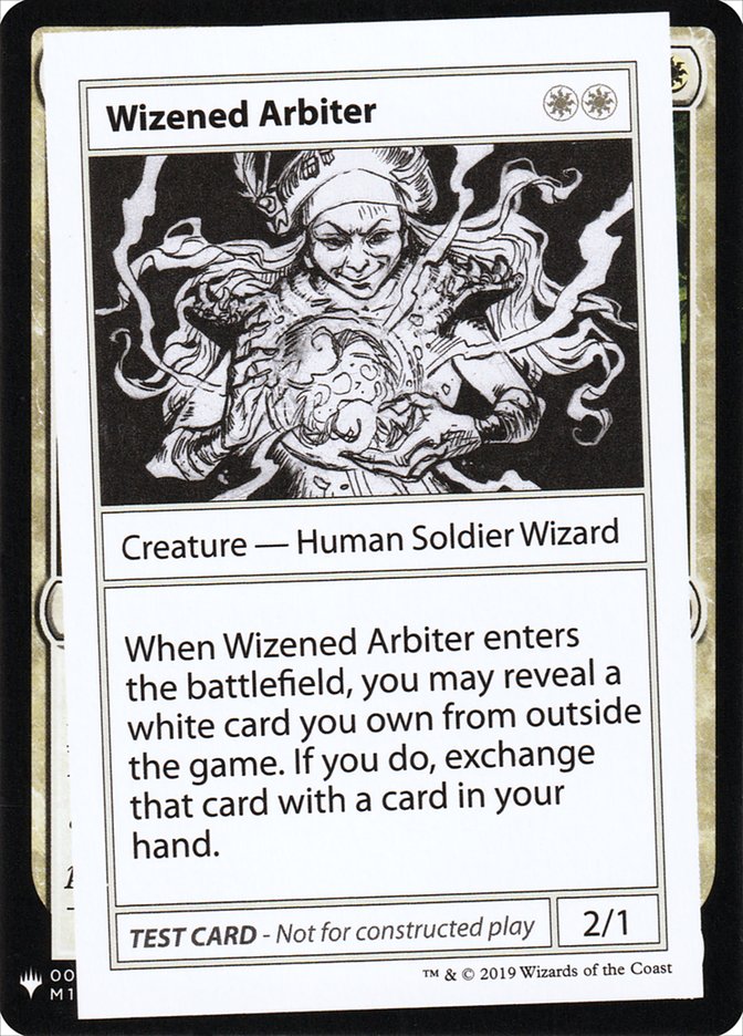 Wizened Arbiter [Mystery Booster Playtest Cards] | Deep Dive Games St. Marys