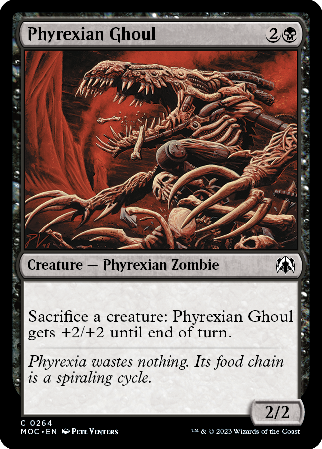 Phyrexian Ghoul [March of the Machine Commander] | Deep Dive Games St. Marys